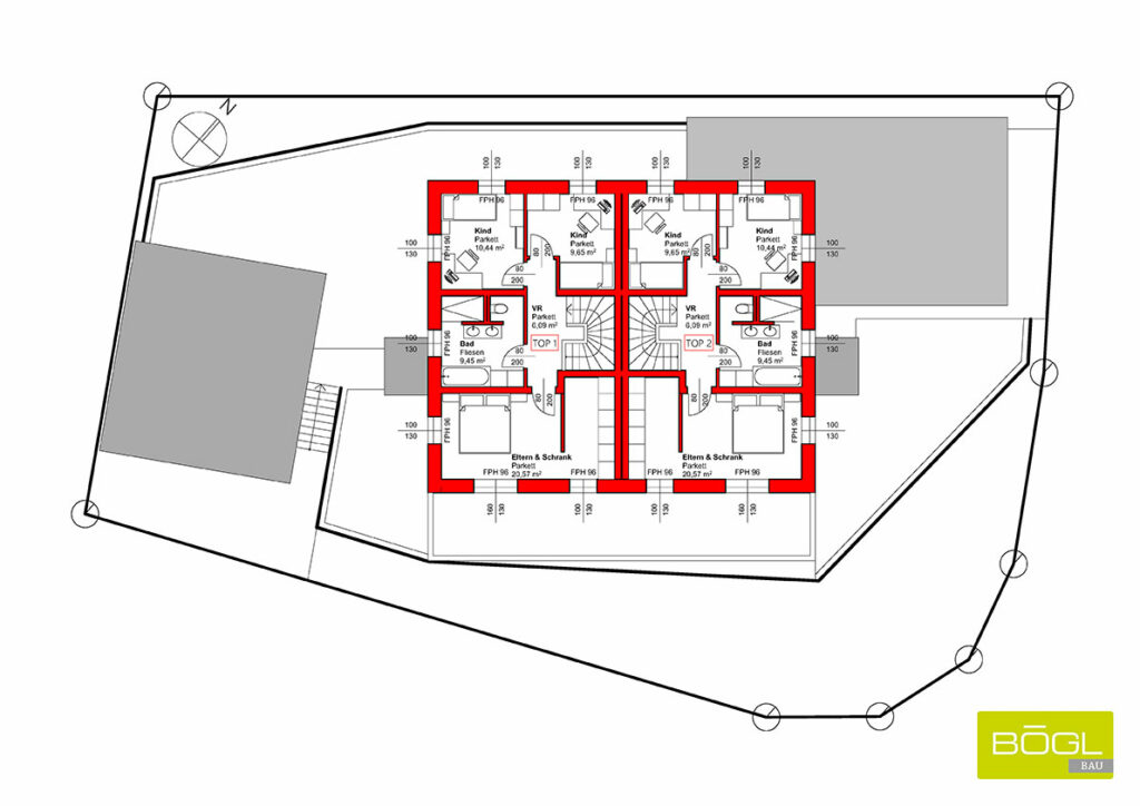 Doppelhaus Tumeltsham - OG