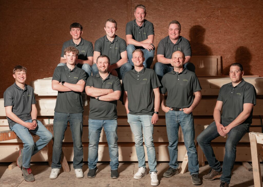 Gruppenfoto Zimmerer